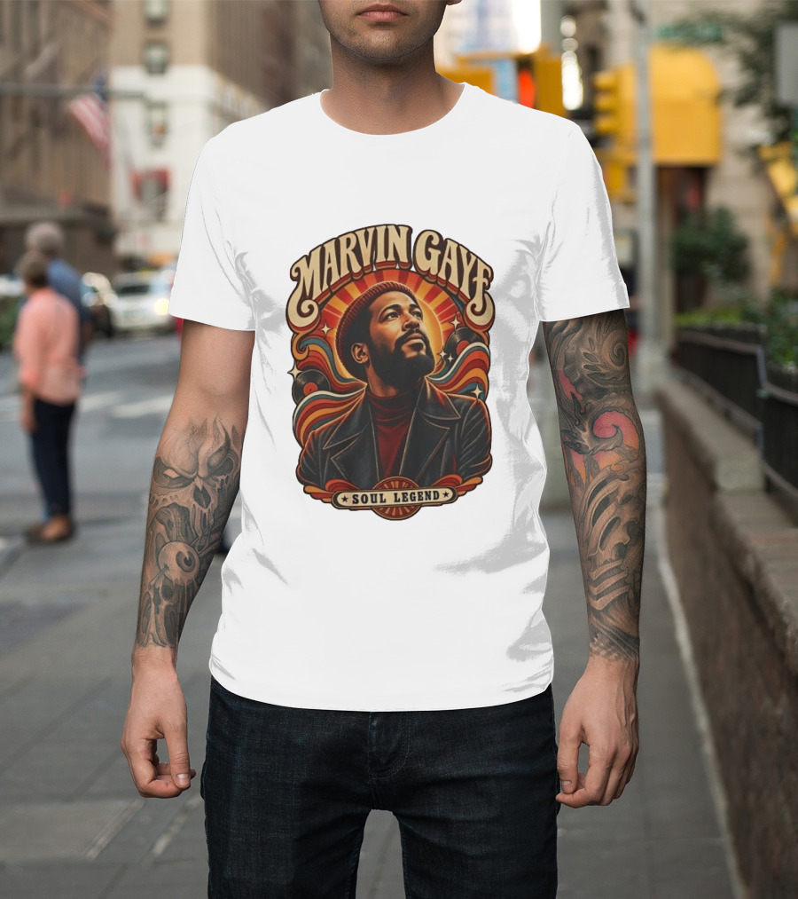 Marvin Gaye Soul Legend Motown T-Shirt
