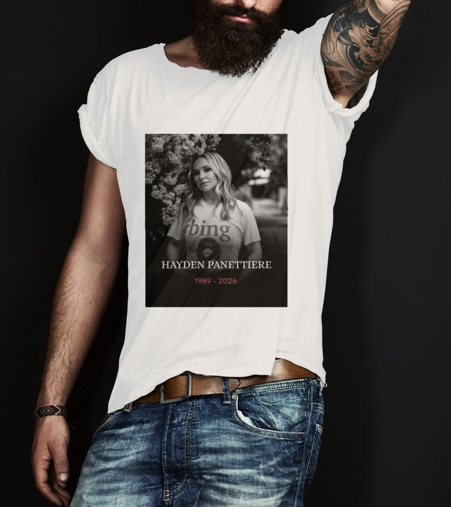 Hayden Panettiere 1989 2026 Bing T-Shirt