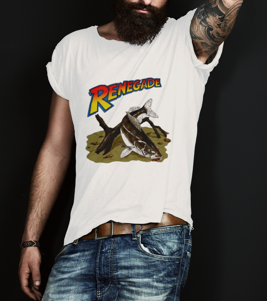 Renegade Original Pro Quality Fishing Snook Fish T-Shirt
