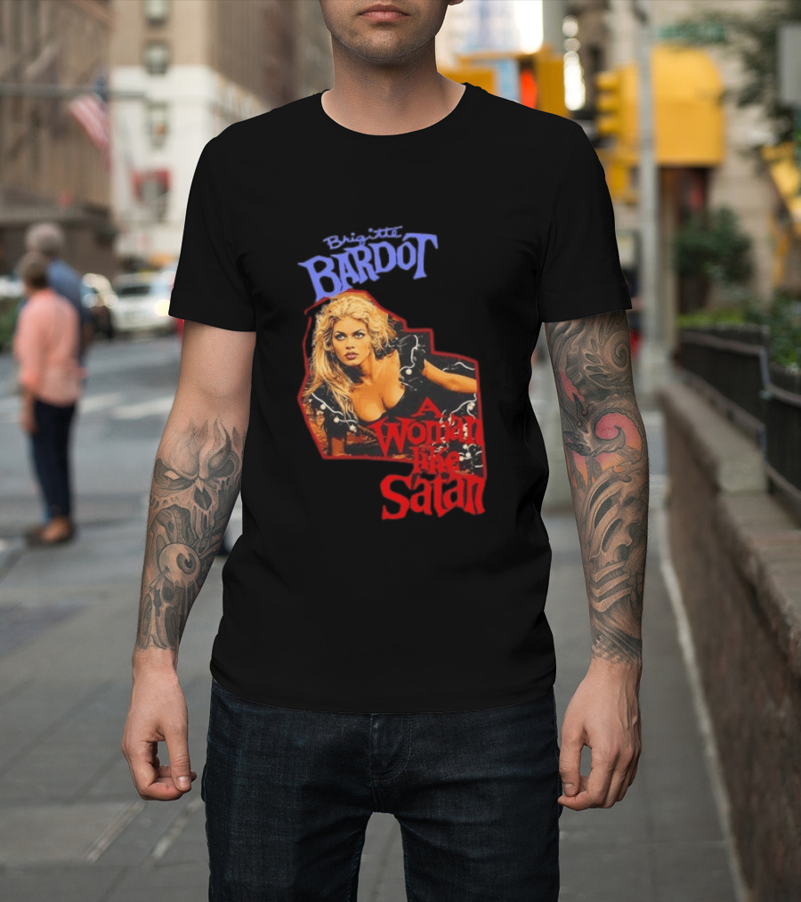 Brigitte Bardot A Woman Like Satan T-Shirt