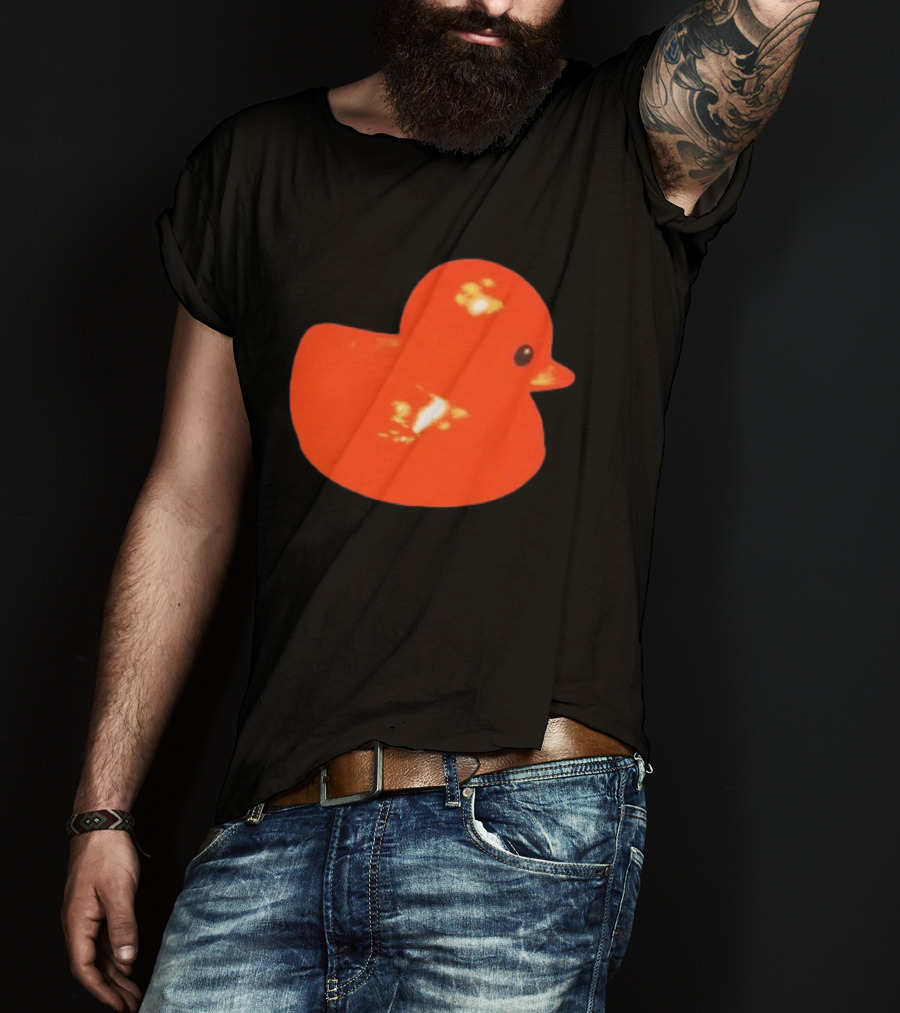 Malcolm Todd Store Bright Orange Duck T-Shirt