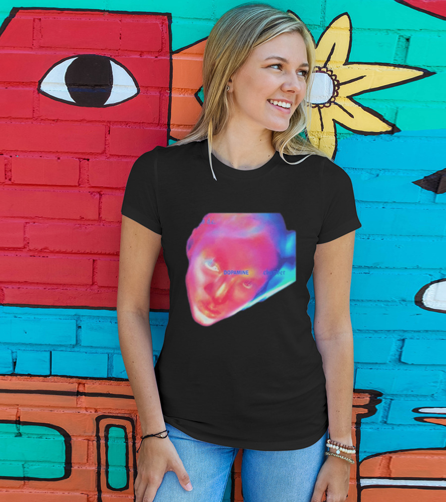 Fontaines D.C. Dopamine Chamber Album Cover Art Face T-Shirt