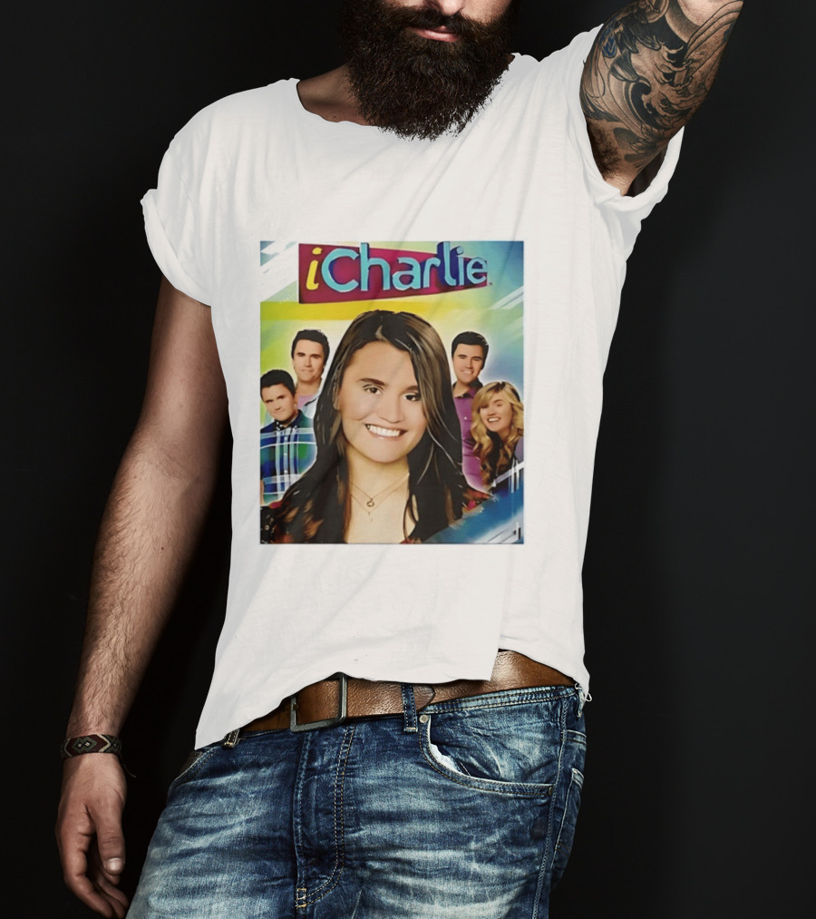 ICharlie Pop Culture Cast Television Show Iconic Faces T-Shirt
