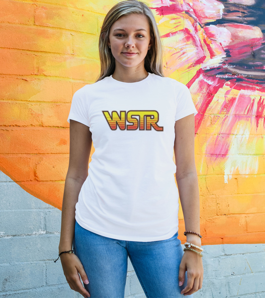 Wstr Store Identity Crisis Red White Baseball Wstr T-Shirt