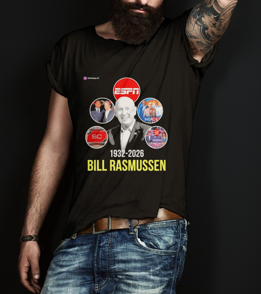 ESPN Bill Rasmussen 1932 2026 SC Inside Sports T-Shirt