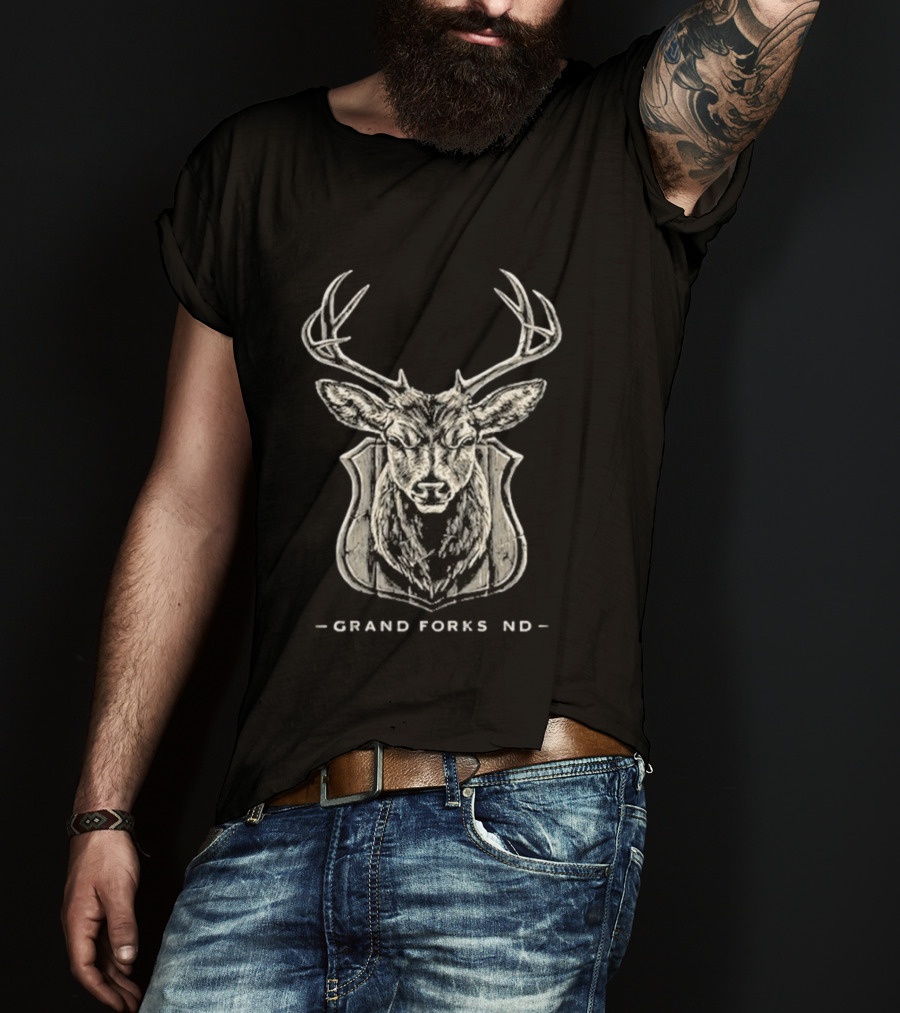The Red Clay Strays 08 18 2026 Grand Forks ND Tour Deer T-Shirt
