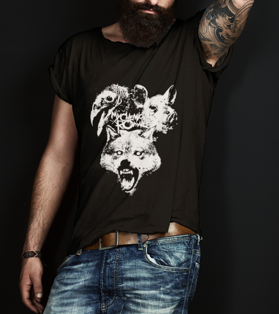 Washington DC 08.18.2026 My Chemical Romance Wolf And Birds T-Shirt