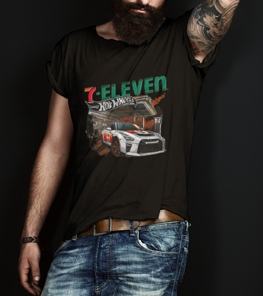 7 Eleven Hot Wheels GT R At 7Collection Store T-Shirt