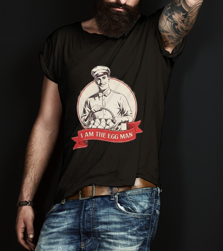 I Am The Egg Man Vintage Style Lyrics Reference T-Shirt