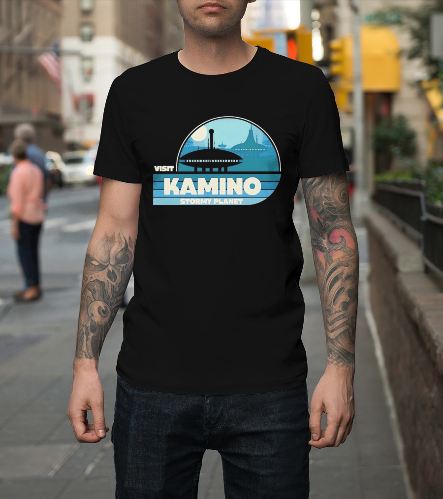 Visit Kamino Stormy Planet Star Wars Sci Fi T-Shirt