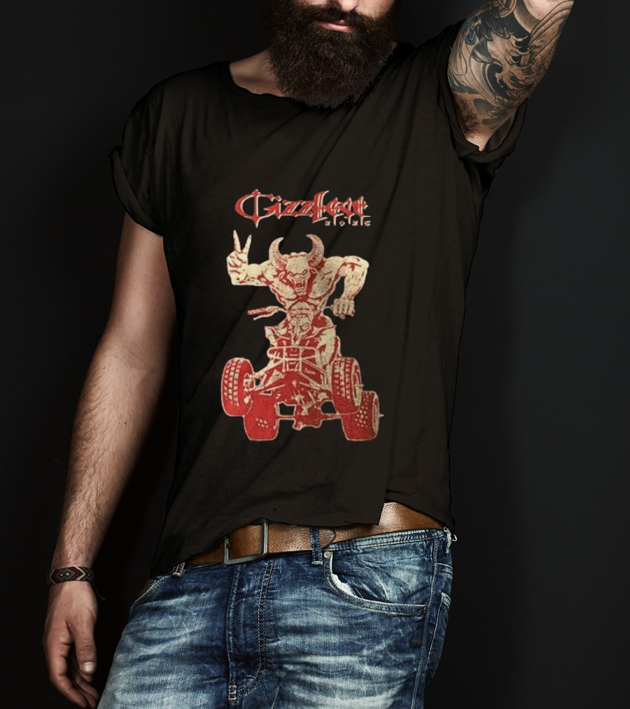 Gizzless Howling Horde Of Demons Quad Rider Demon T-Shirt