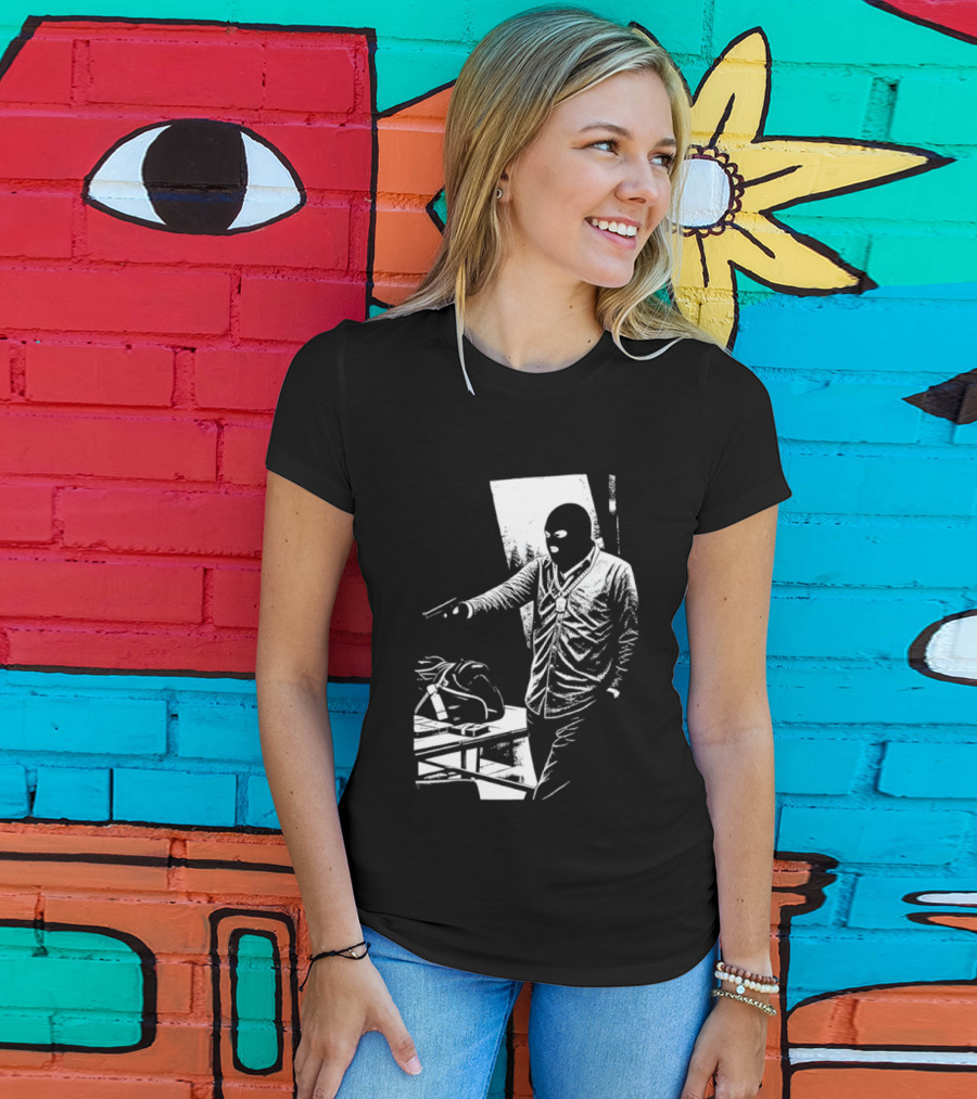 Notorious BIG Biggie Smalls Ski Mask Heist T-Shirt