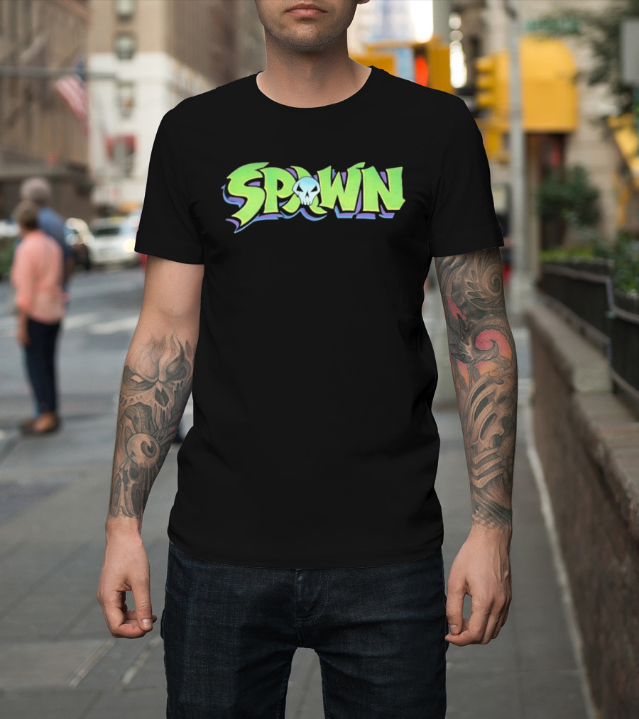 Spawn Todd McFarlane Comics Skull T-Shirt
