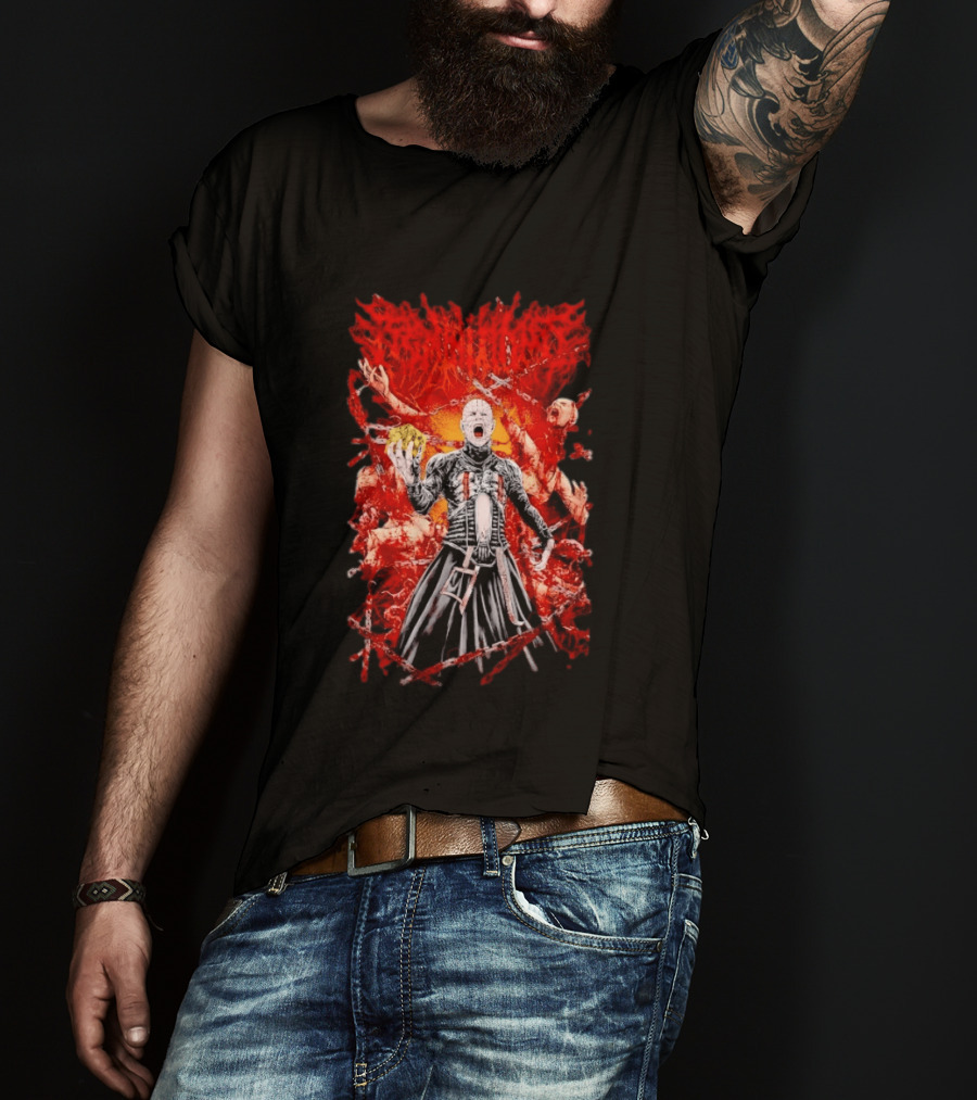 Terminalist Hellraiser Pinhead Horror Death Metal T-Shirt