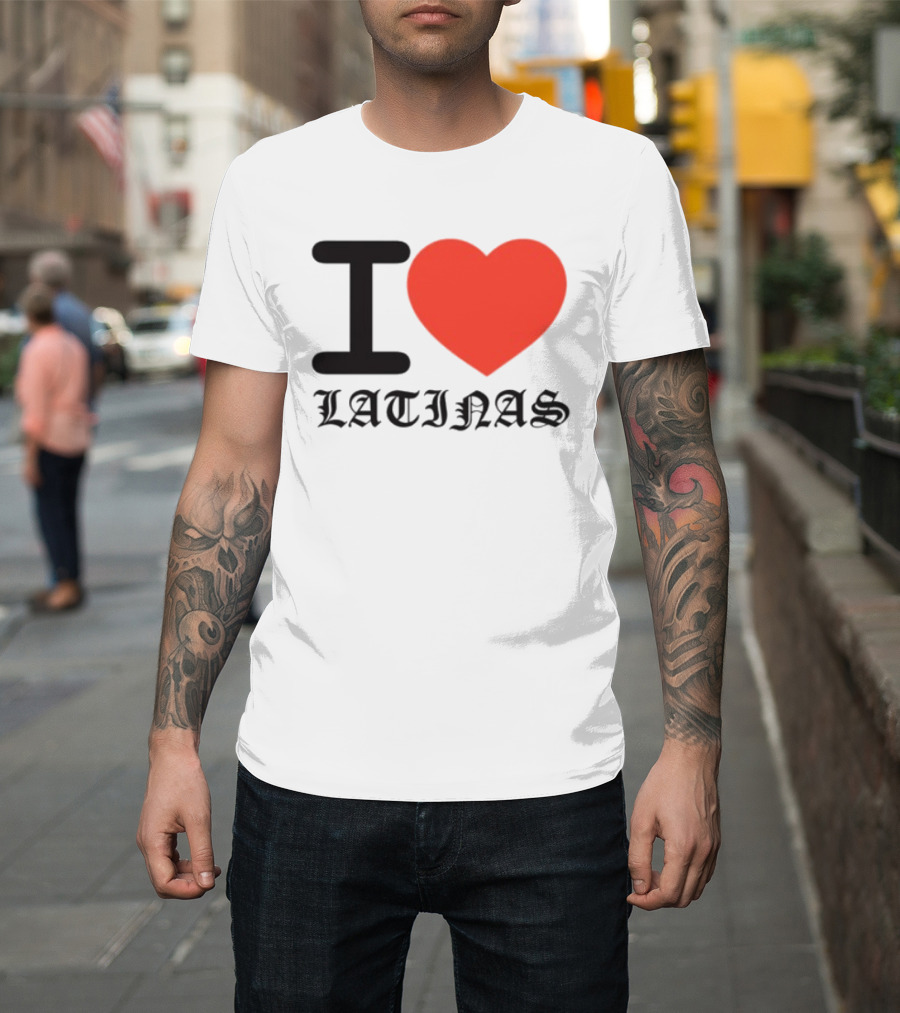 I Heart Latinas Sasha Keable Store T-Shirt