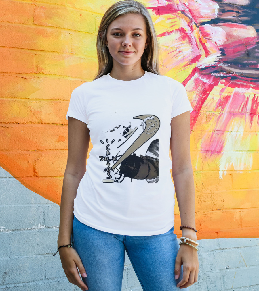 T Scott Utopia Cactus Jack Collaboration T-Shirt