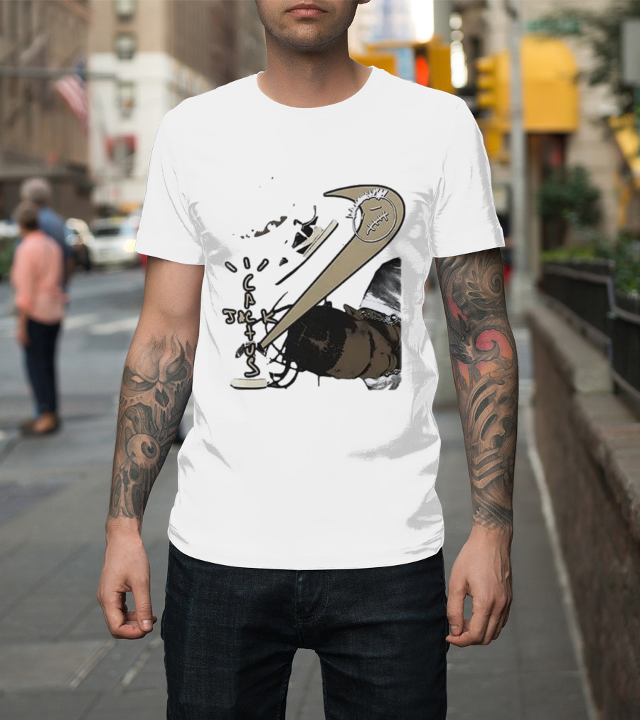 T Scott Utopia Cactus Jack Collaboration T-Shirt