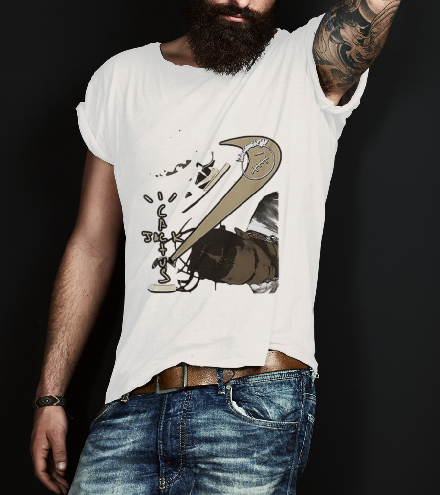 T Scott Utopia Cactus Jack Collaboration T-Shirt