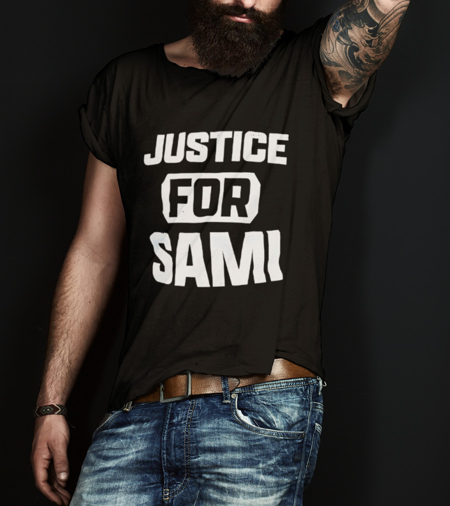 Justice For Sami Advocacy Support Awareness Movement T-Shirt