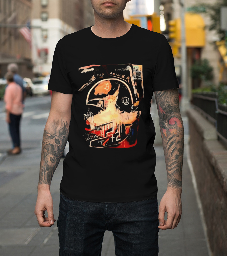 Decentralize For Power 1990 Cyberpunks What Ever Happened To 72 Bitcoin Revolution T-Shirt