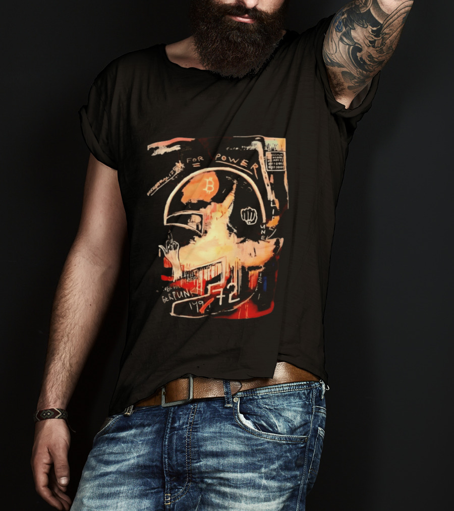 Decentralize For Power 1990 Cyberpunks What Ever Happened To 72 Bitcoin Revolution T-Shirt