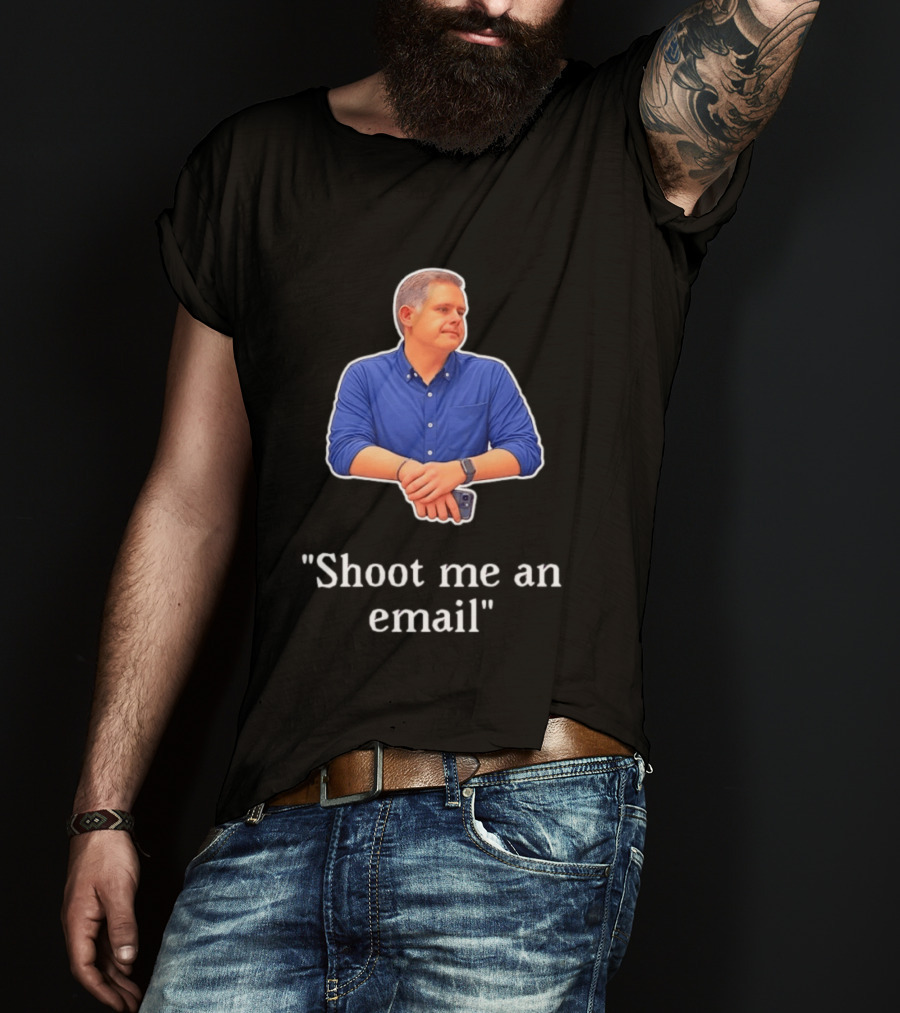 Shoot Me An Email Casual Corporate Office Humor T-Shirt