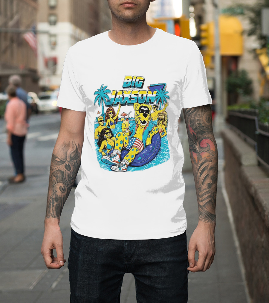 Big Jaxson Jacksonville Jaguars Go Deep With Big Jaxson T-Shirt