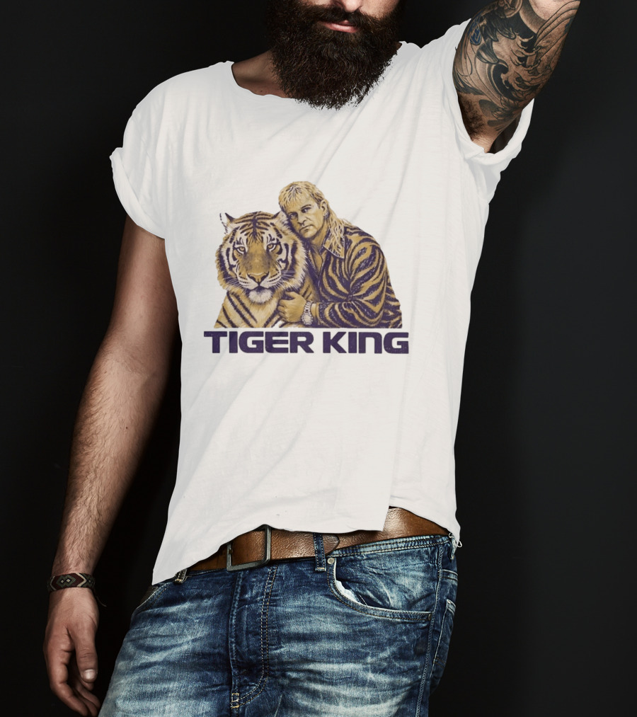 Joe Exotic Tiger King Netflix Big Cat Carole Baskin T-Shirt