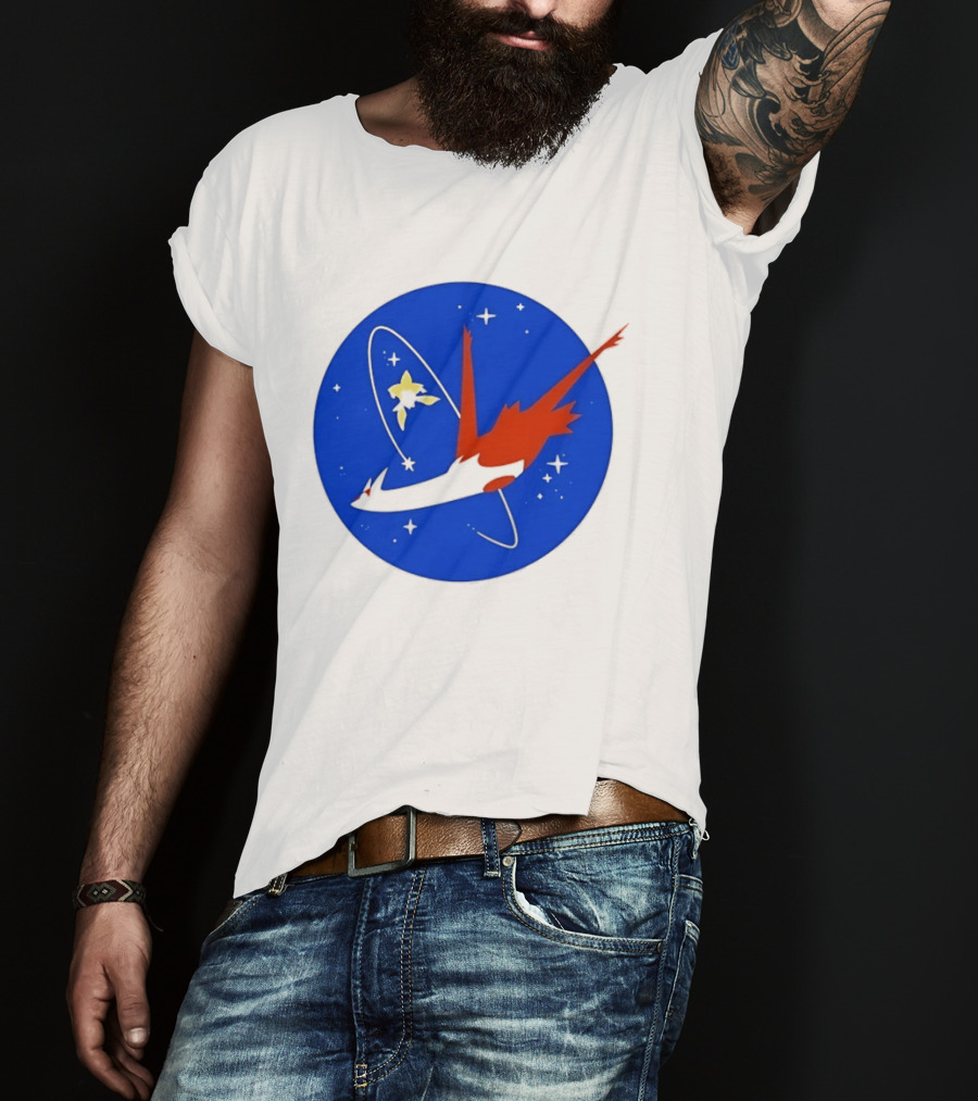 Latios And Latias Space Mission Pokemon T-Shirt