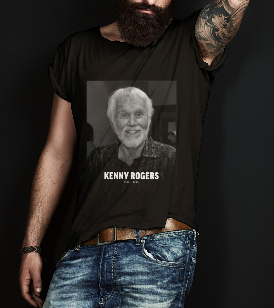 Kenny Rogers 1938 2020 Remembering His Legacy T-Shirt