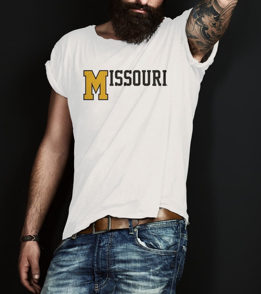 Missouri Tigers Mizzou NCAA College Sports M T-Shirt