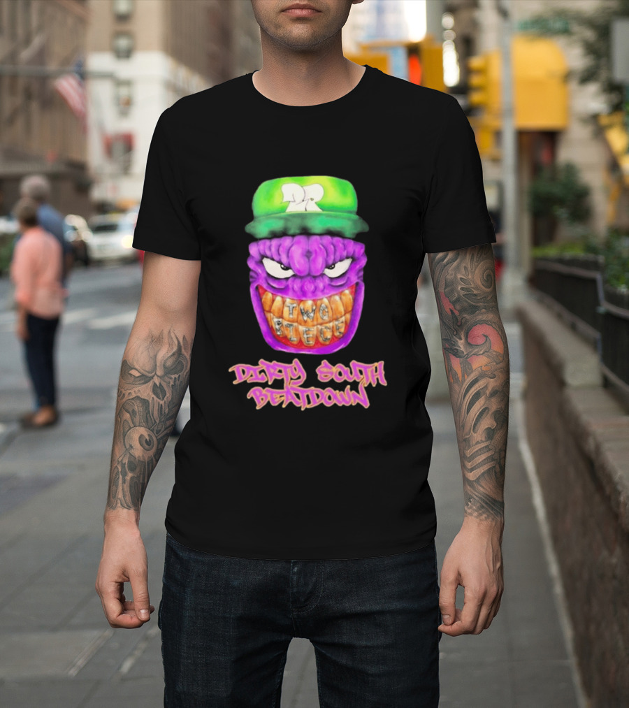 Dirty South Beatdown Two Piece Threads Big Purp T-Shirt