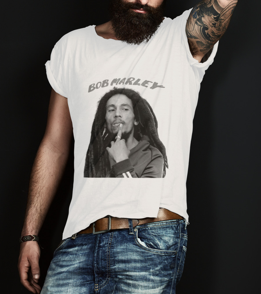 Bob Marley Iconic Pose Jumbo T-Shirt