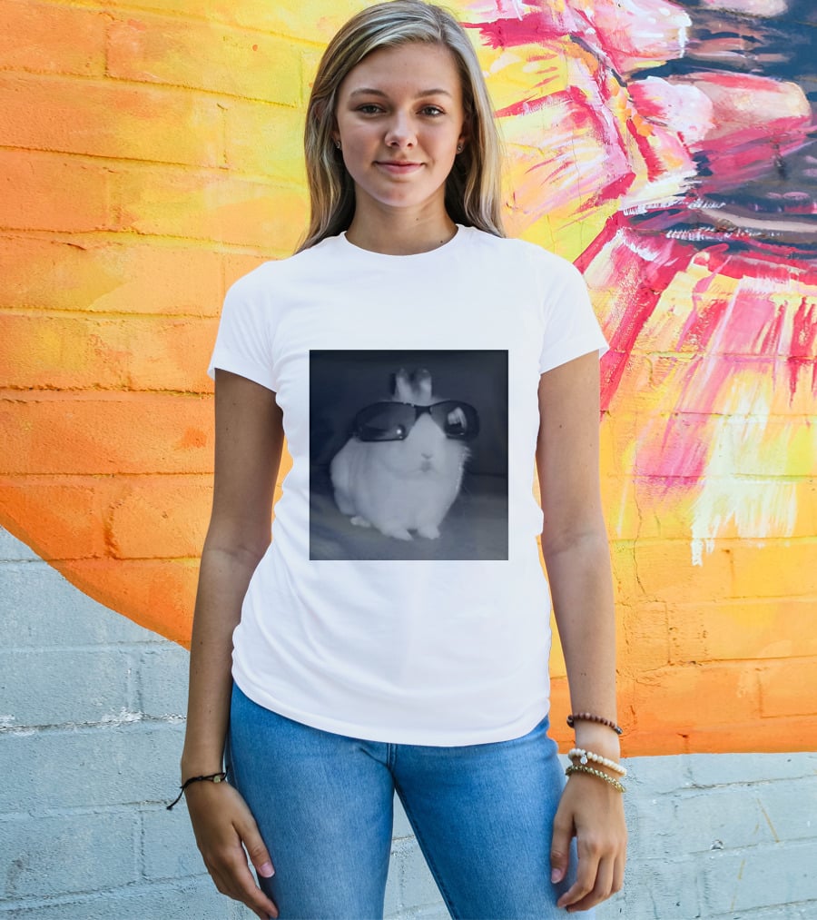 It's Such A Fucked Situation Bunny In Sunglasses Cute Funny Rabbit Wearing Shades T-Shirt