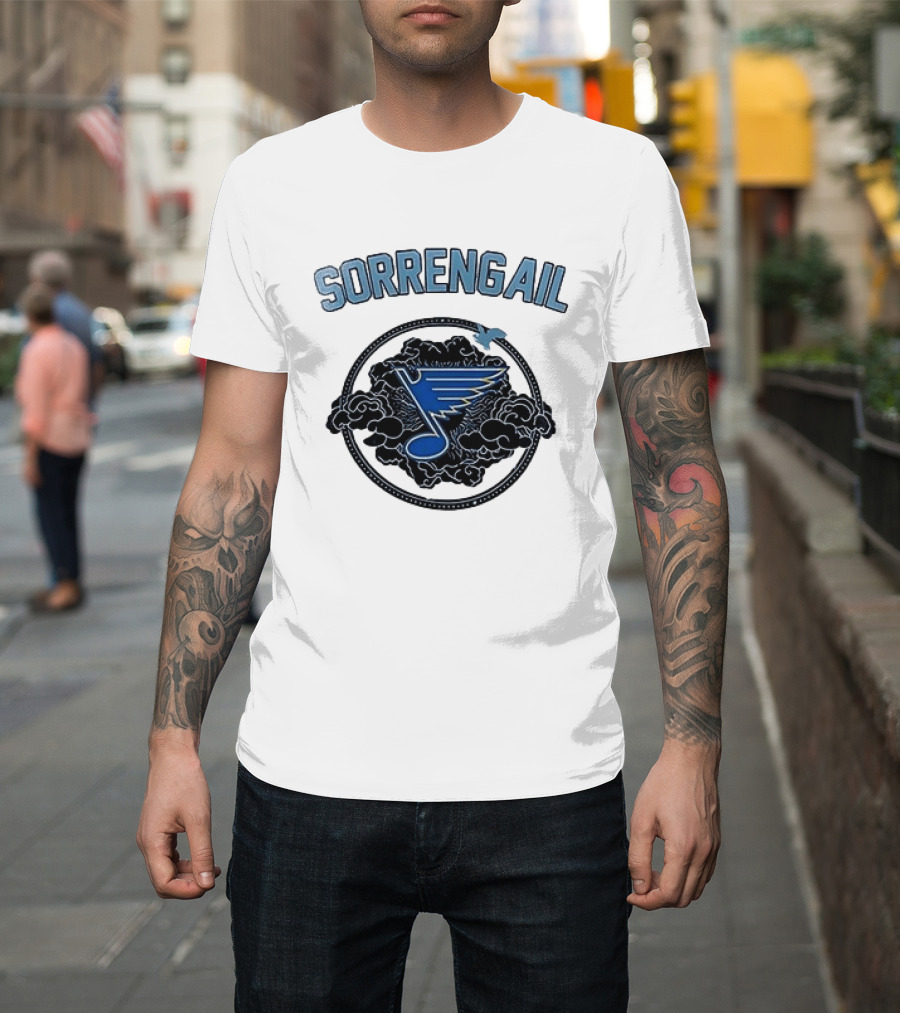 St Louis Blues Sorrengail Fourth Wings Collaboration T-Shirt