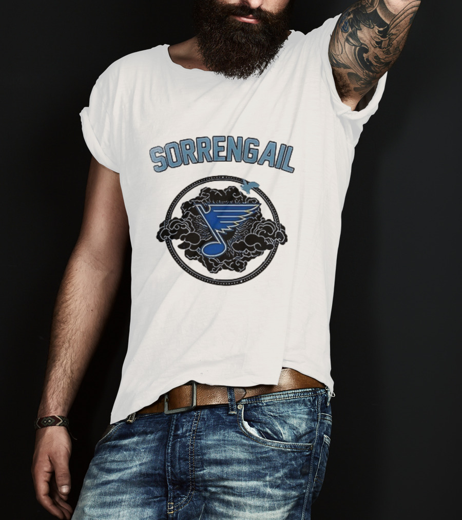St Louis Blues Sorrengail Fourth Wings Collaboration T-Shirt