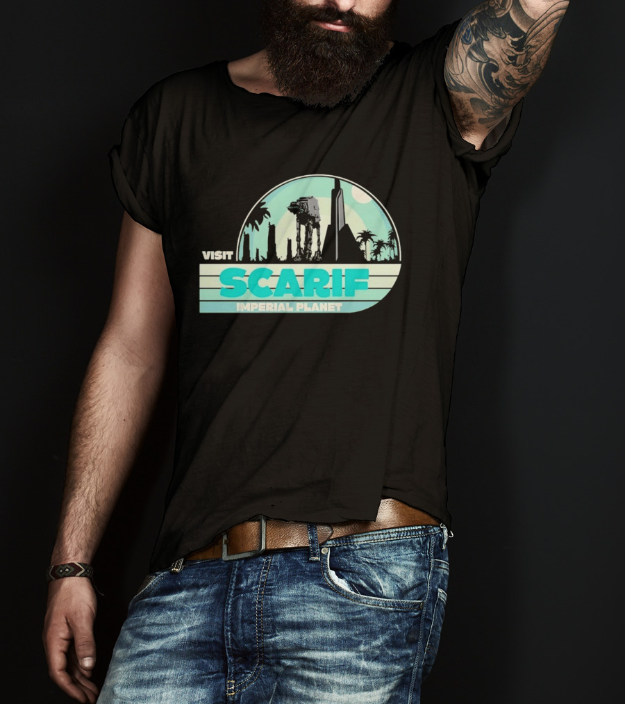 Visit Scarif Imperial Planet Star Wars Rogue One T-Shirt