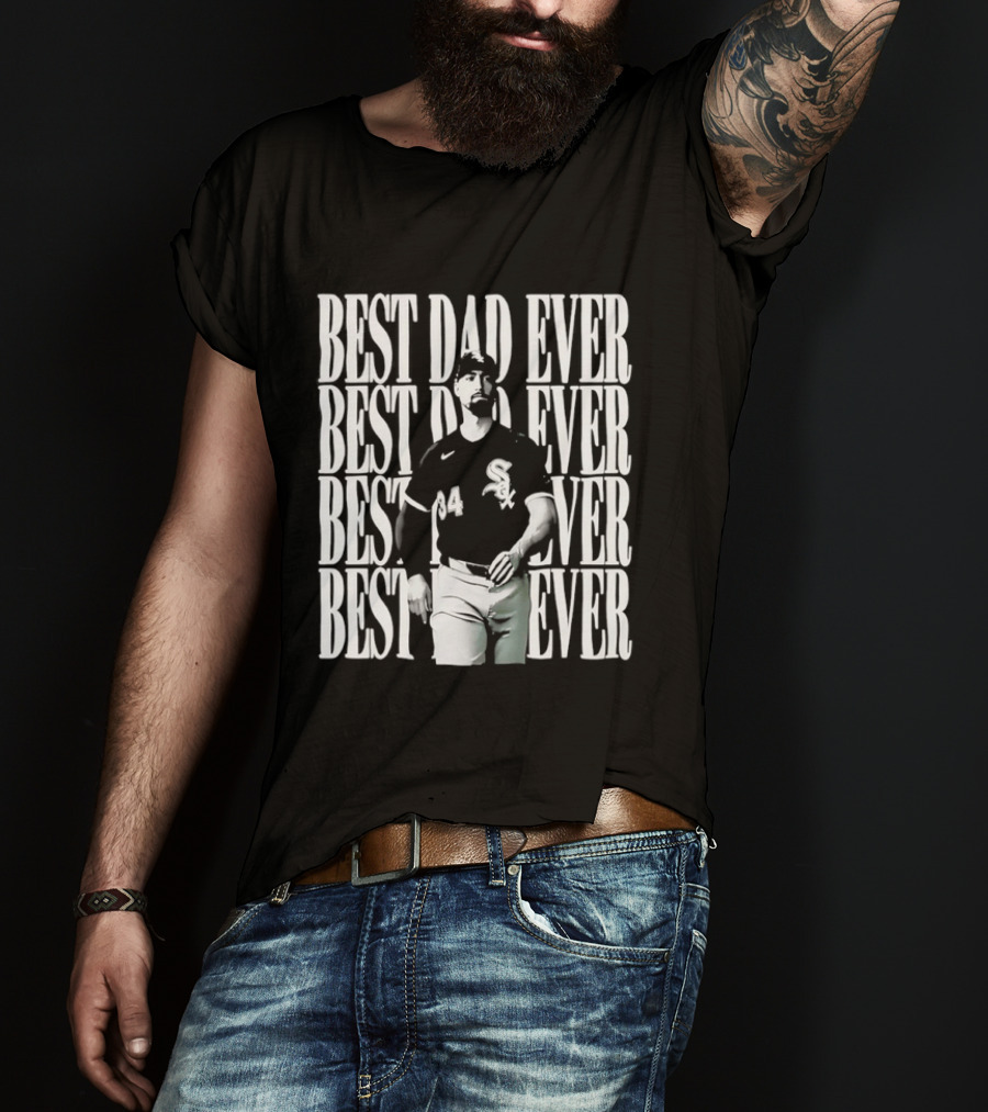 Chicago White Sox Best Dad Ever Player Number 84 T-Shirt