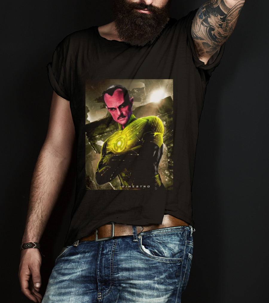 Reynolds Sinestro Green Lantern Movie T-Shirt