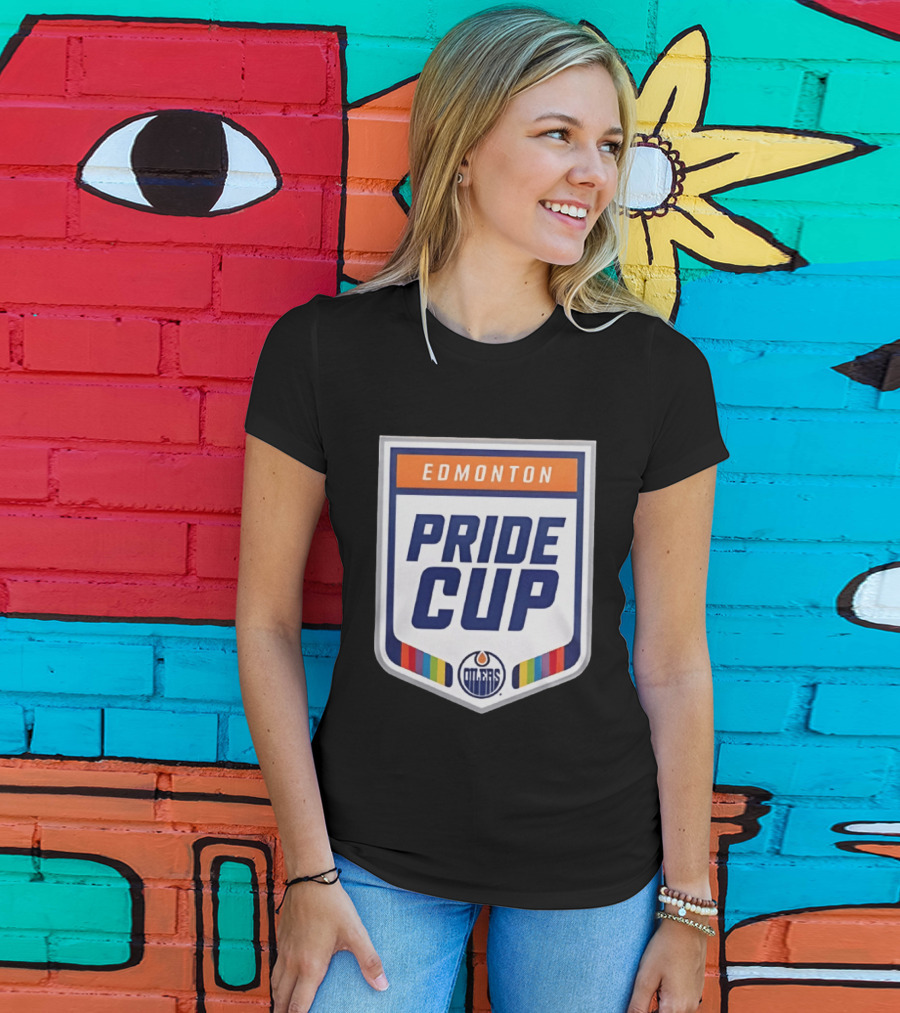 Edmonton Oilers Pride Cup 2026 Official Event T-Shirt