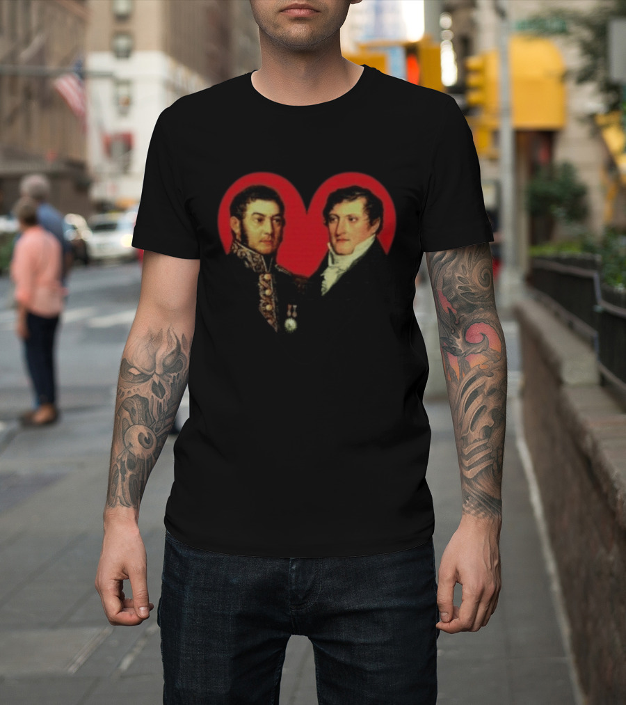 Indastudio Store Belgrano San Martin Heart T-Shirt