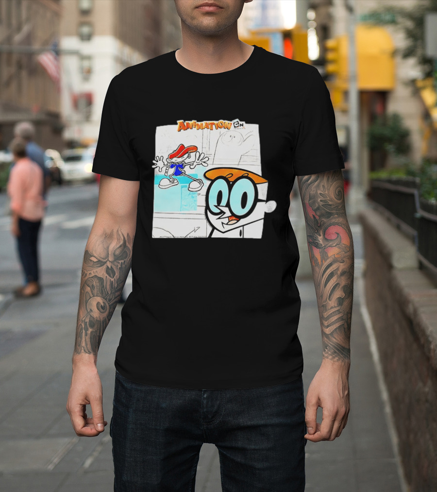 Numbuh 3 Code Name Next Door Dexter Dexter Laboratory Cartoon Network Animation T-Shirt