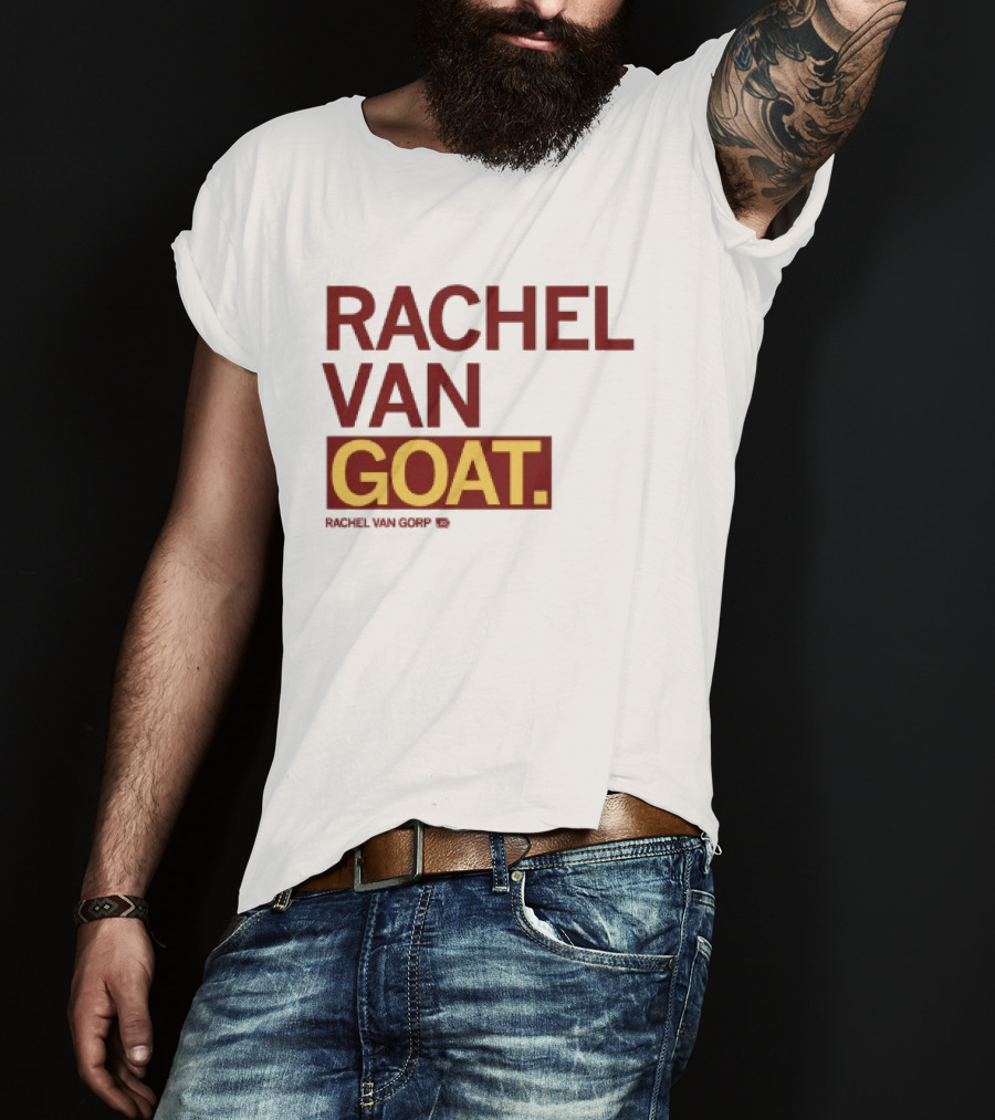 Rachel Van Gorp GOAT Iowa State Cyclones Sports Legend T-Shirt