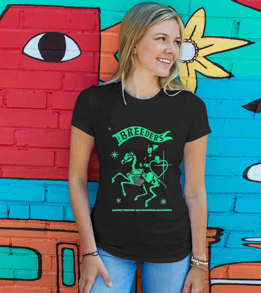The Breeders Castro Theatre San Francisco California T-Shirt