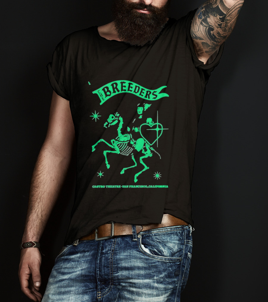 The Breeders Castro Theatre San Francisco California T-Shirt