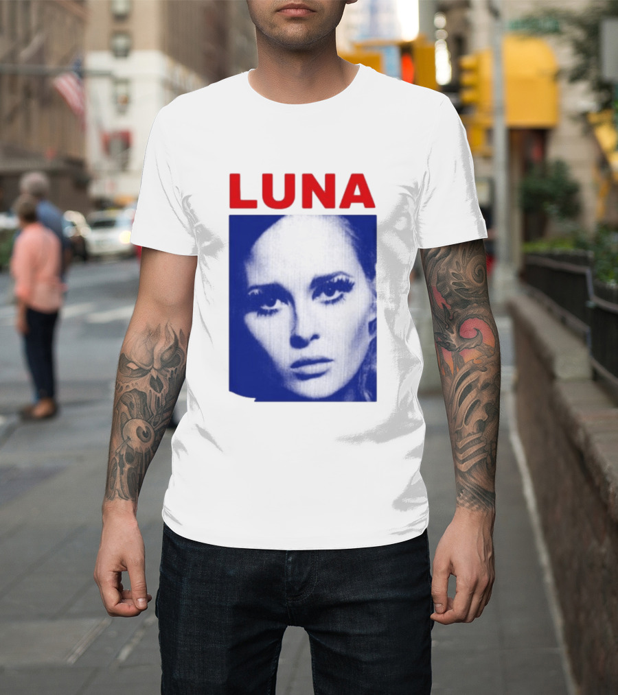 Luna Faye Retro Portrait Image T-Shirt