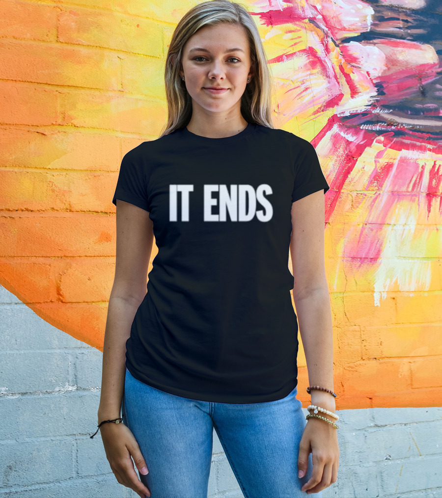 Neon Store It Ends Reflective Ink T-Shirt