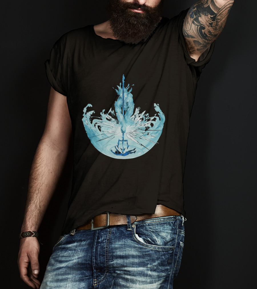 Epic The Musical Shatter The Ocean Water Creature Scene T-Shirt