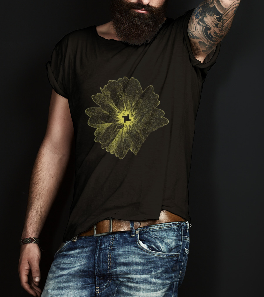 Fabric Records Store Fabric Presents Mount Kimbie Yellow Flower T-Shirt