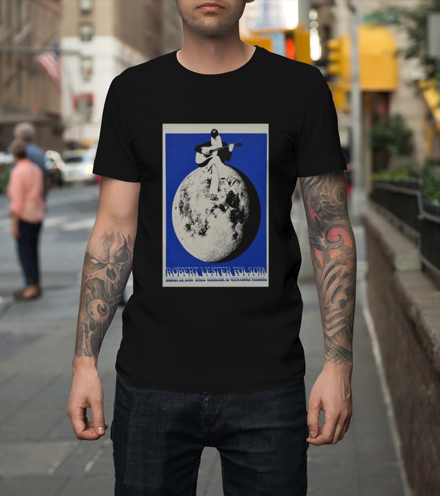 Robert Lester Folsom August 29 2026 Evanston IL Space Concert With Corey Parsons T-Shirt